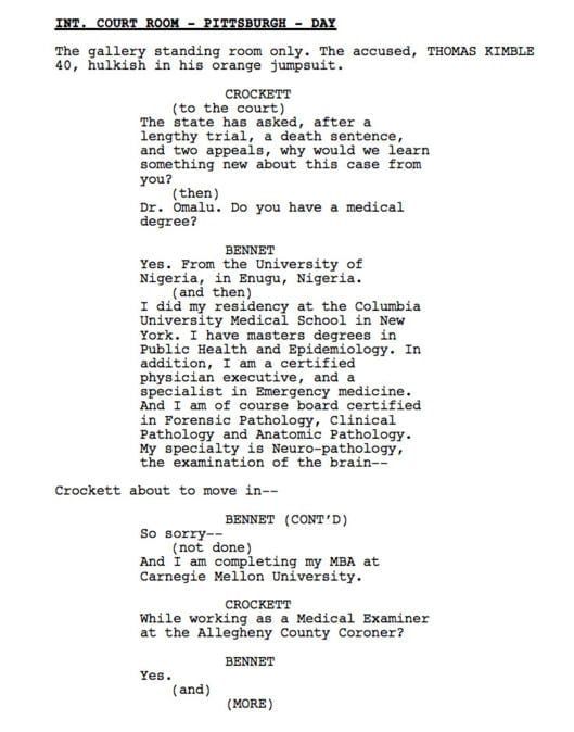 The Toughest Scene I Wrote: “Concussion”