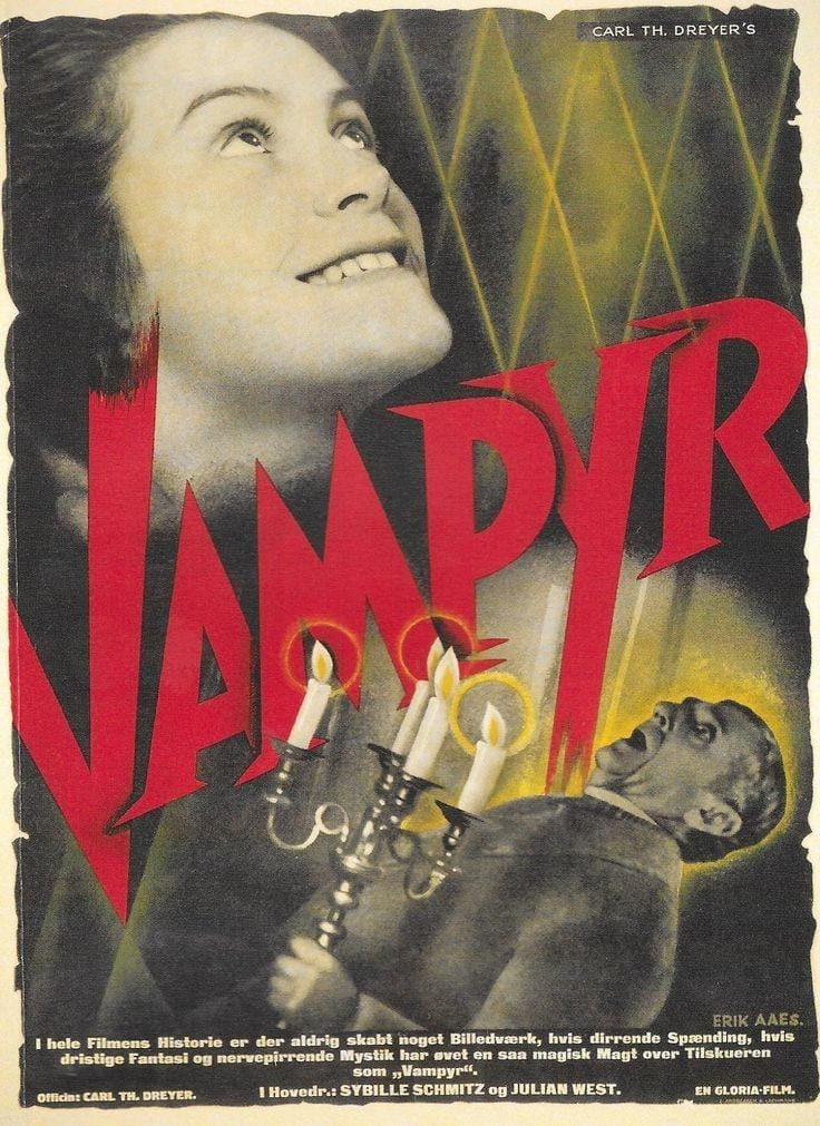 Classic International Movies: “Vampyr”