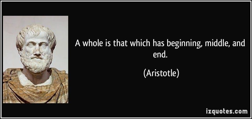 30 Things About Screenwriting: Beginning. Middle. End.