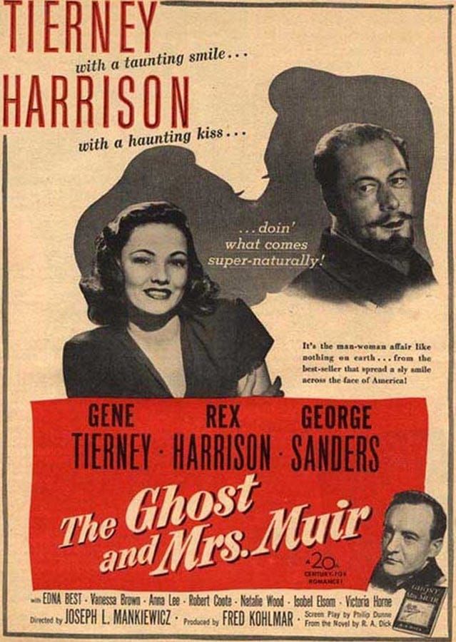 Classic 40s Movie: “The Ghost and Mrs. Muir”