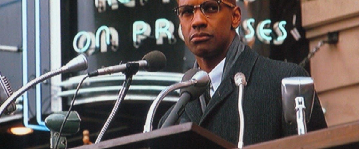 Great Character: Malcolm X (“Malcolm X”)