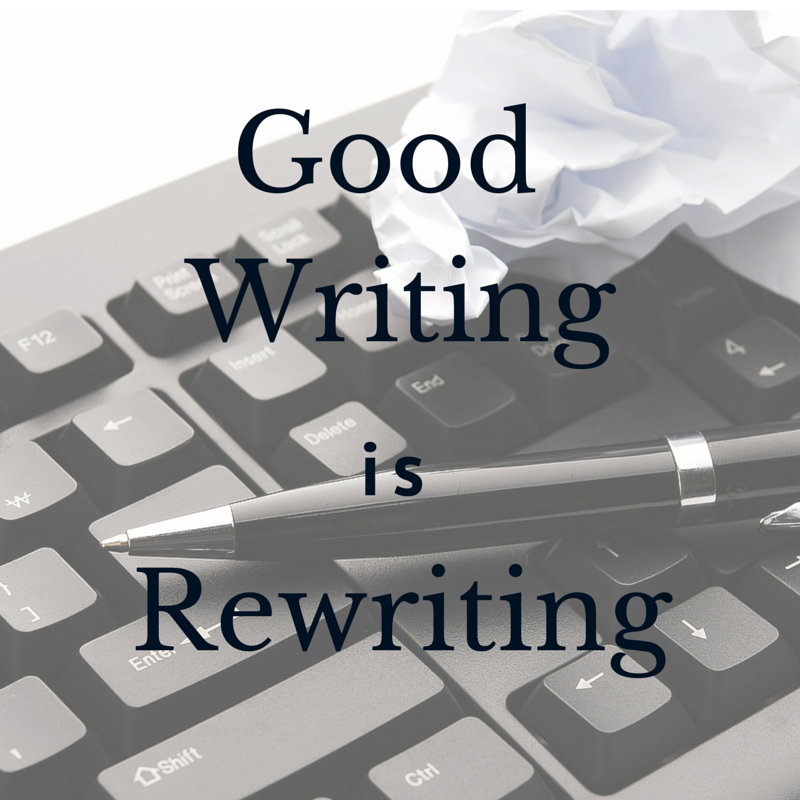 Writing may be rewriting, but how do you do it?
