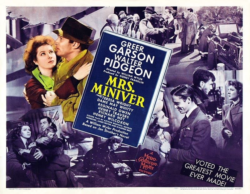 Classic 40s Movie: “Mrs. Miniver”