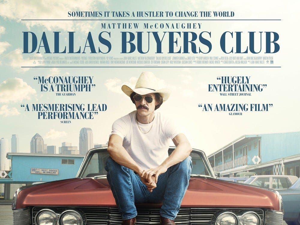 30 Days of Screenplays, Day 5: “Dallas Buyers Club”