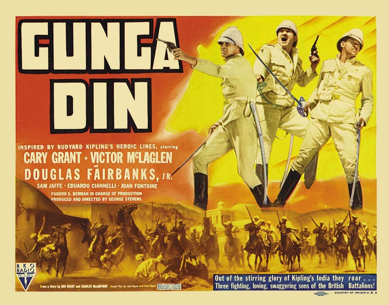 Classic 30s Movie: “Gunga Din”