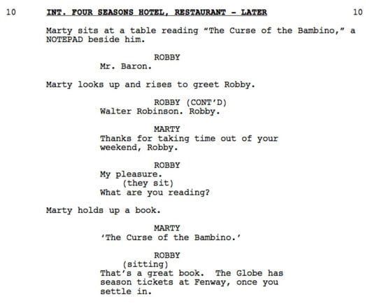 The Toughest Scene I Wrote: “Spotlight”
