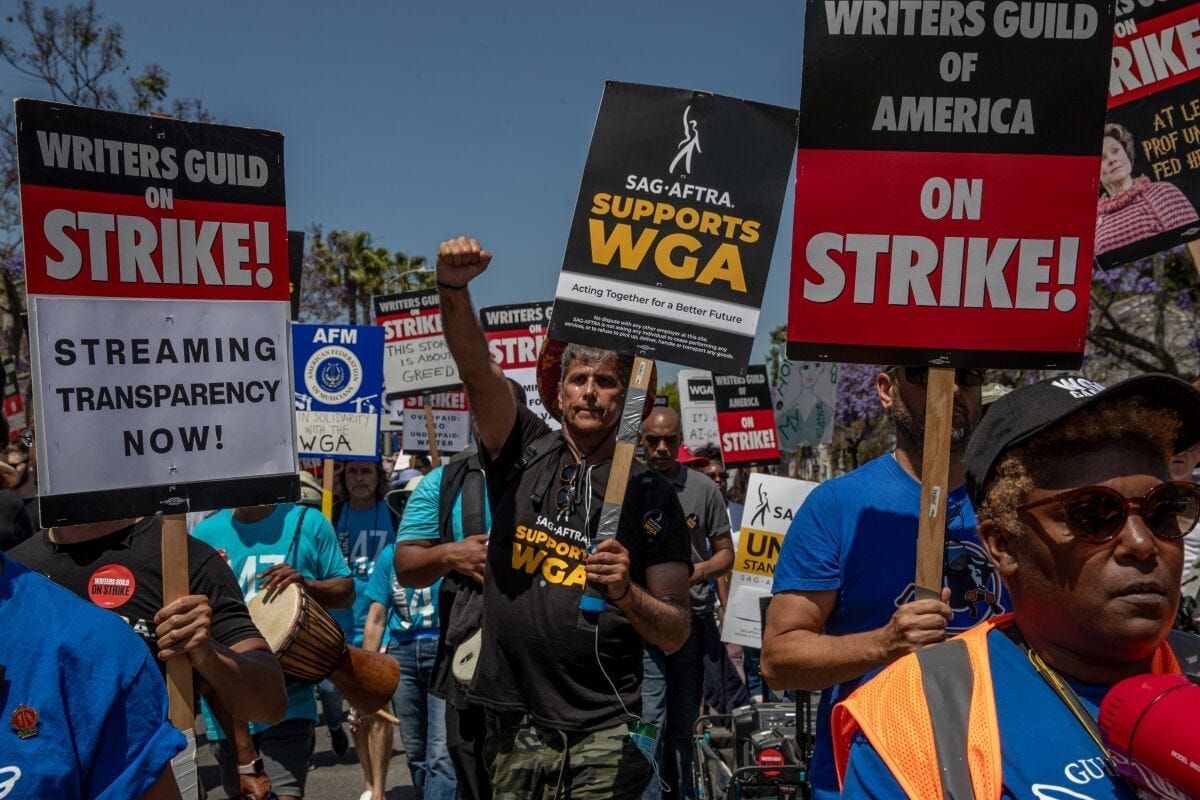 Hollywood studios could face two strikes for the first time in 63 years.