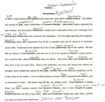 Smoking Gun! “Avatar” ‘adaptation’ of “Pocahontas”!