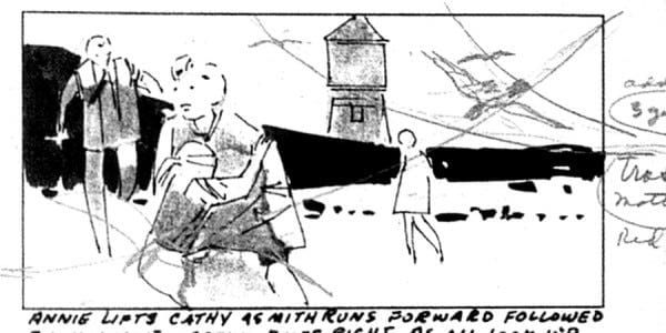 “Hitchcock’s Storyboards from 13 Classic Films”