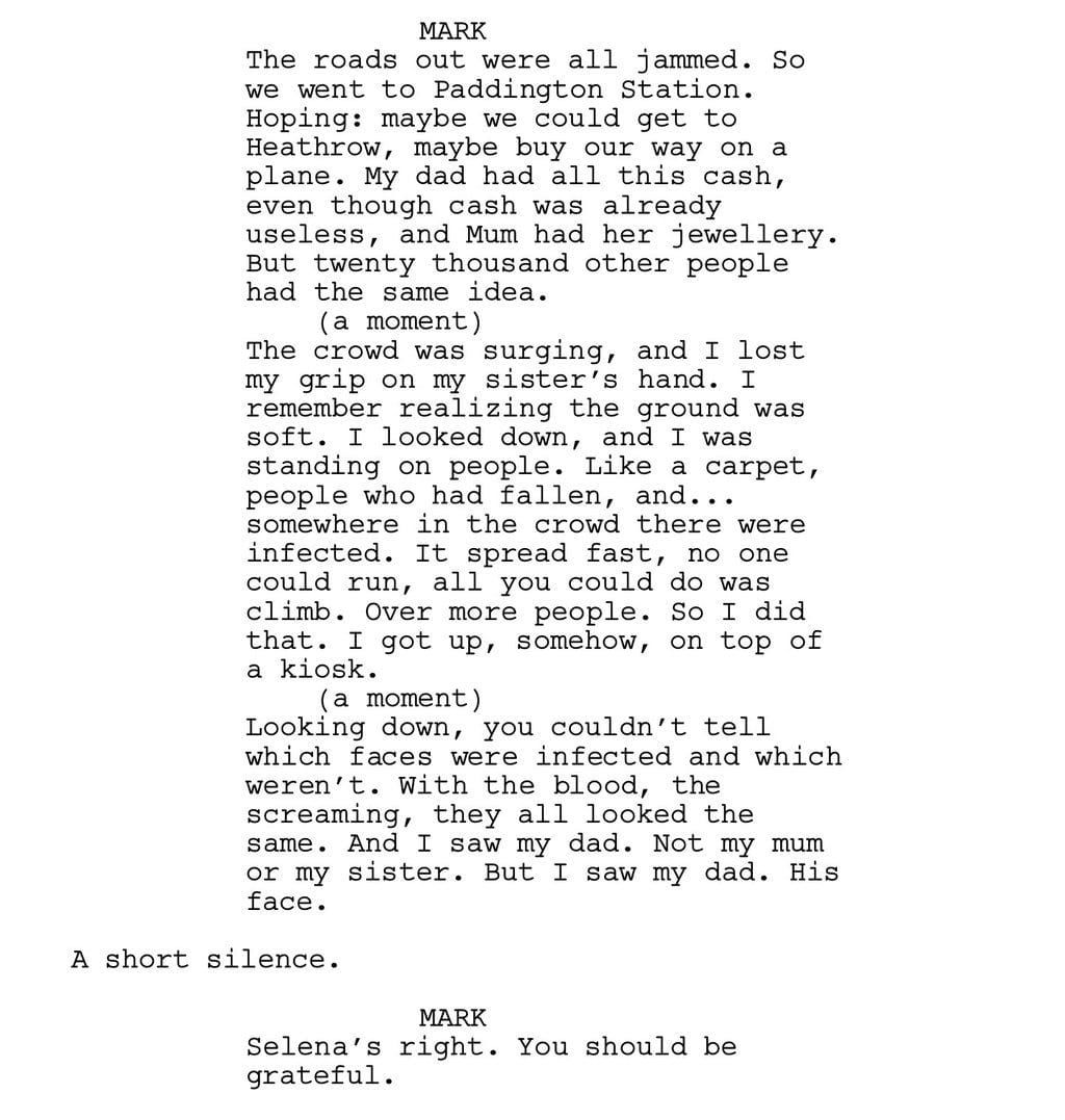 “A spoken-word story within a film can be gold”
