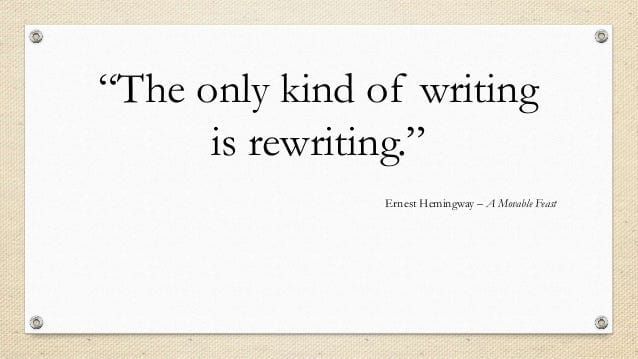 Update: Who’s up to rewrite their script in January?