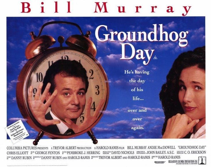 Classic 90s Movie: “Groundhog Day”