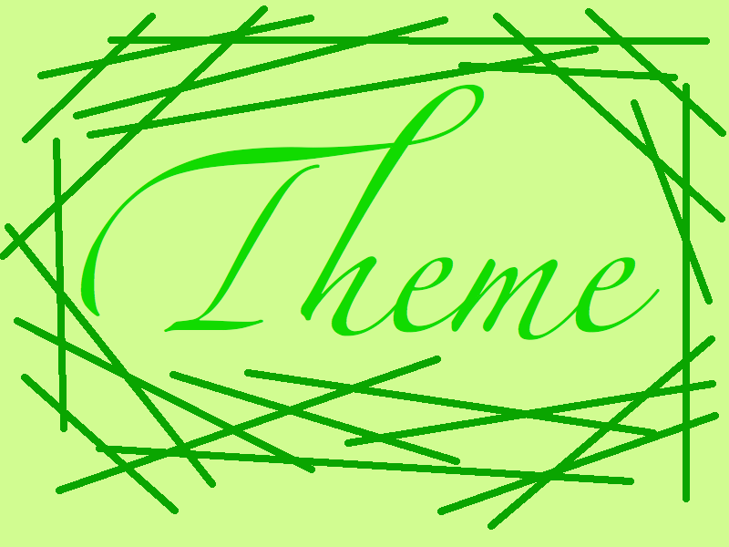 A different approach to “theme”