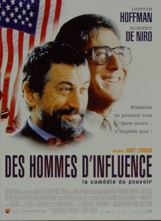 Classic 90s Movie: “Wag the Dog”