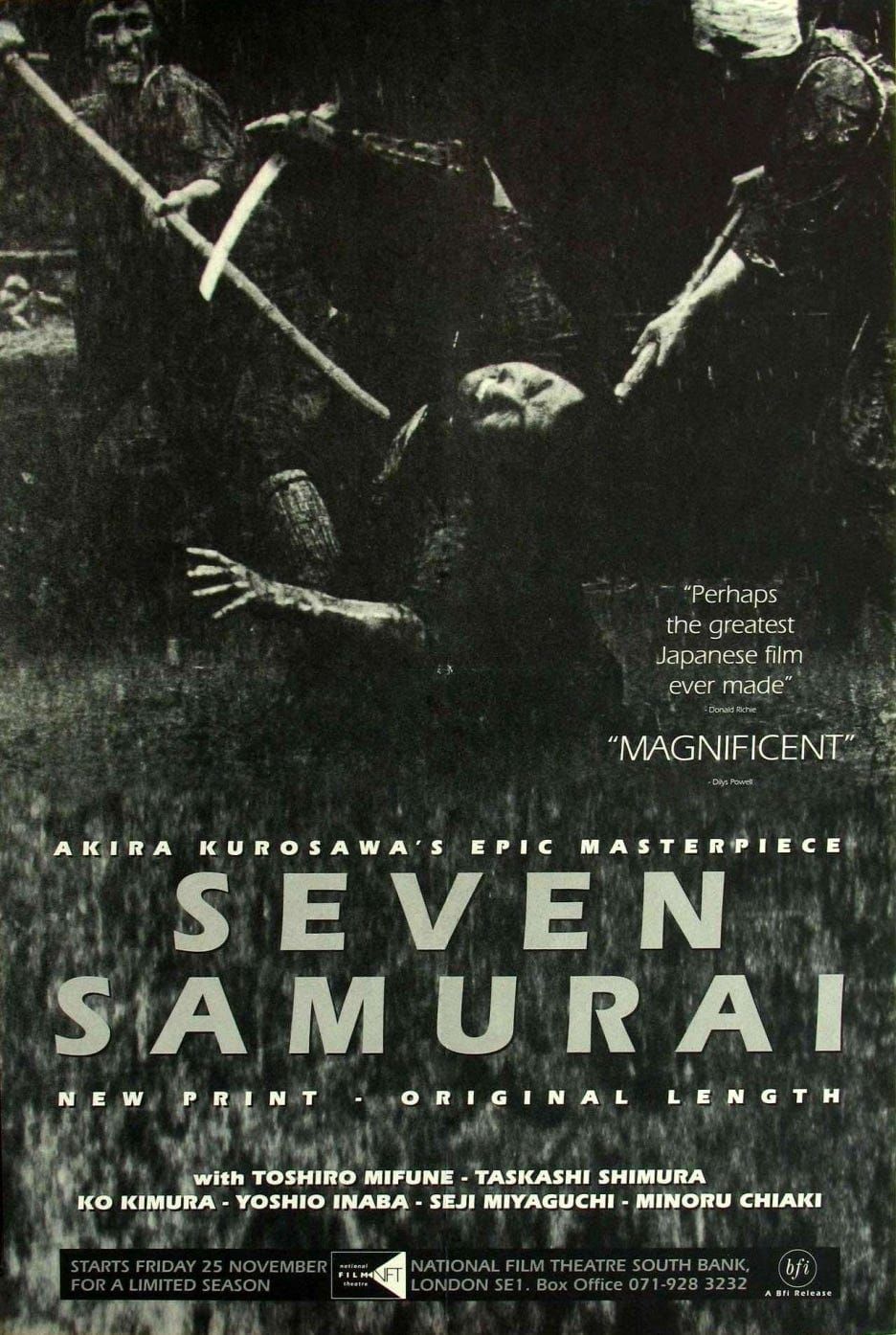 Classic International Movie: “Seven Samurai”