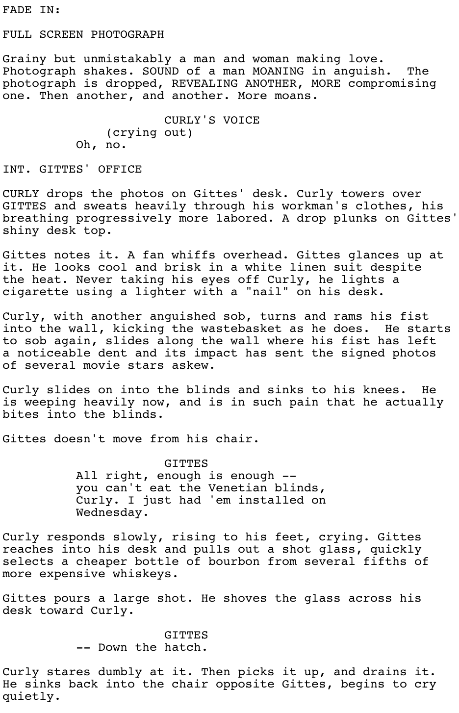 Page One: ‘Chinatown’ (1974)