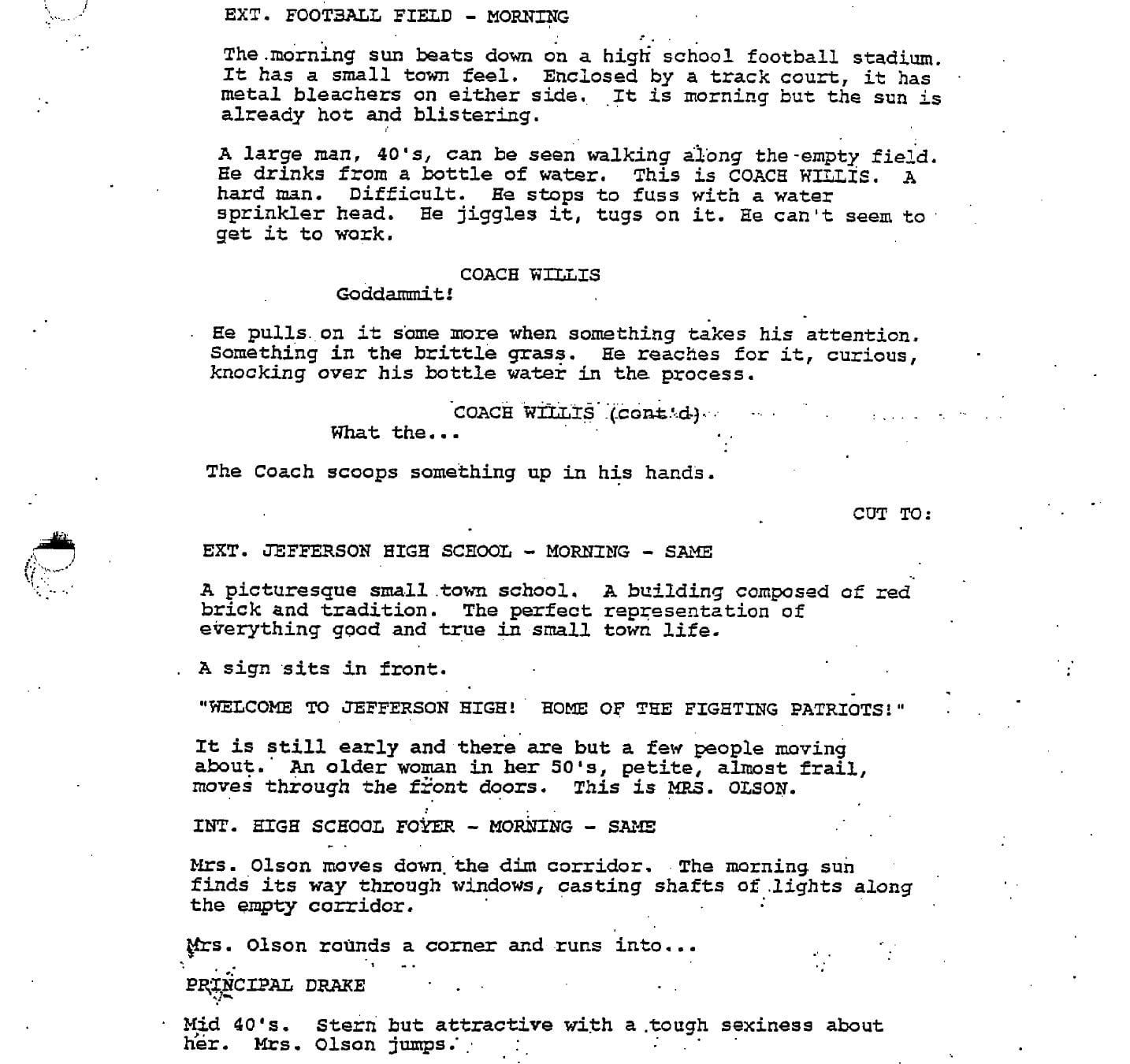 Page One: “The Faculty” (1998)