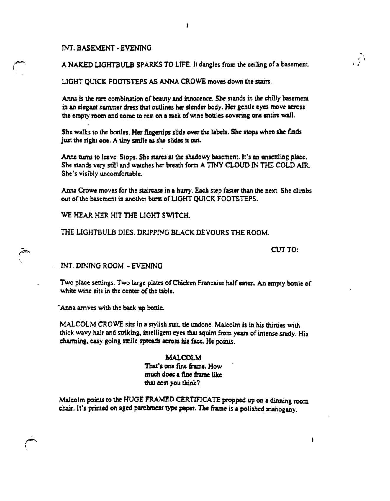 Page One: “The Sixth Sense” (1999)