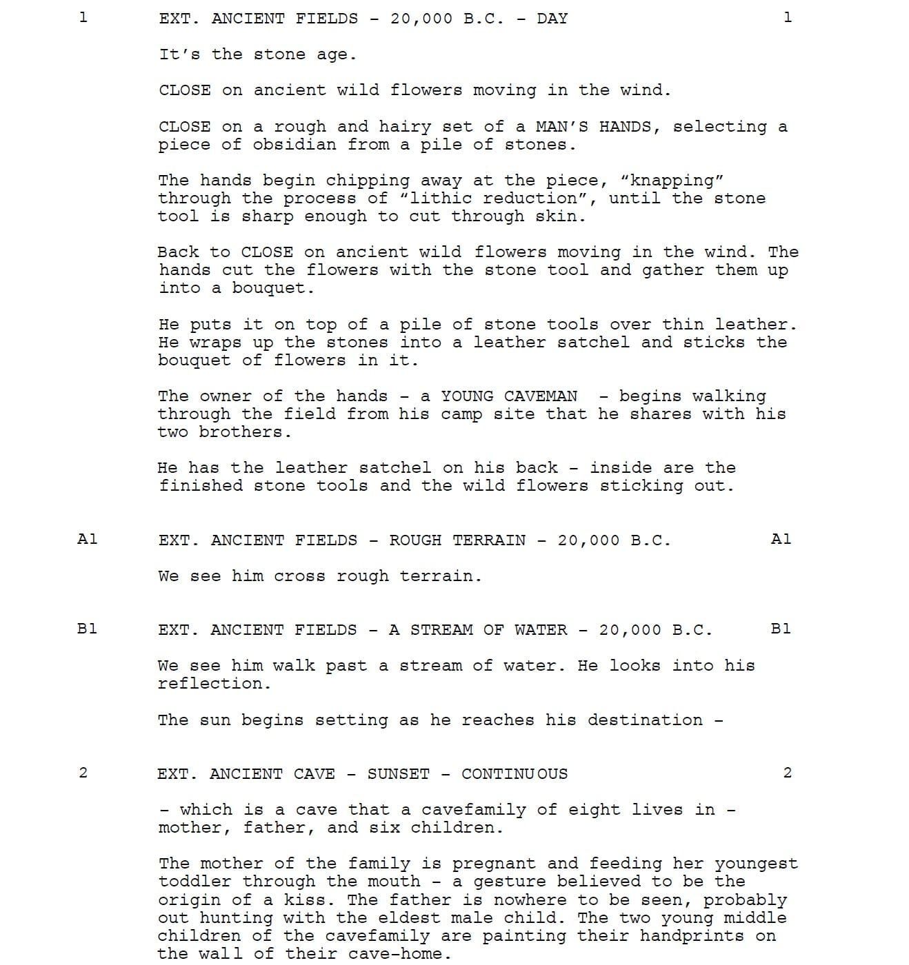 Page One: “Materialists” (2025)