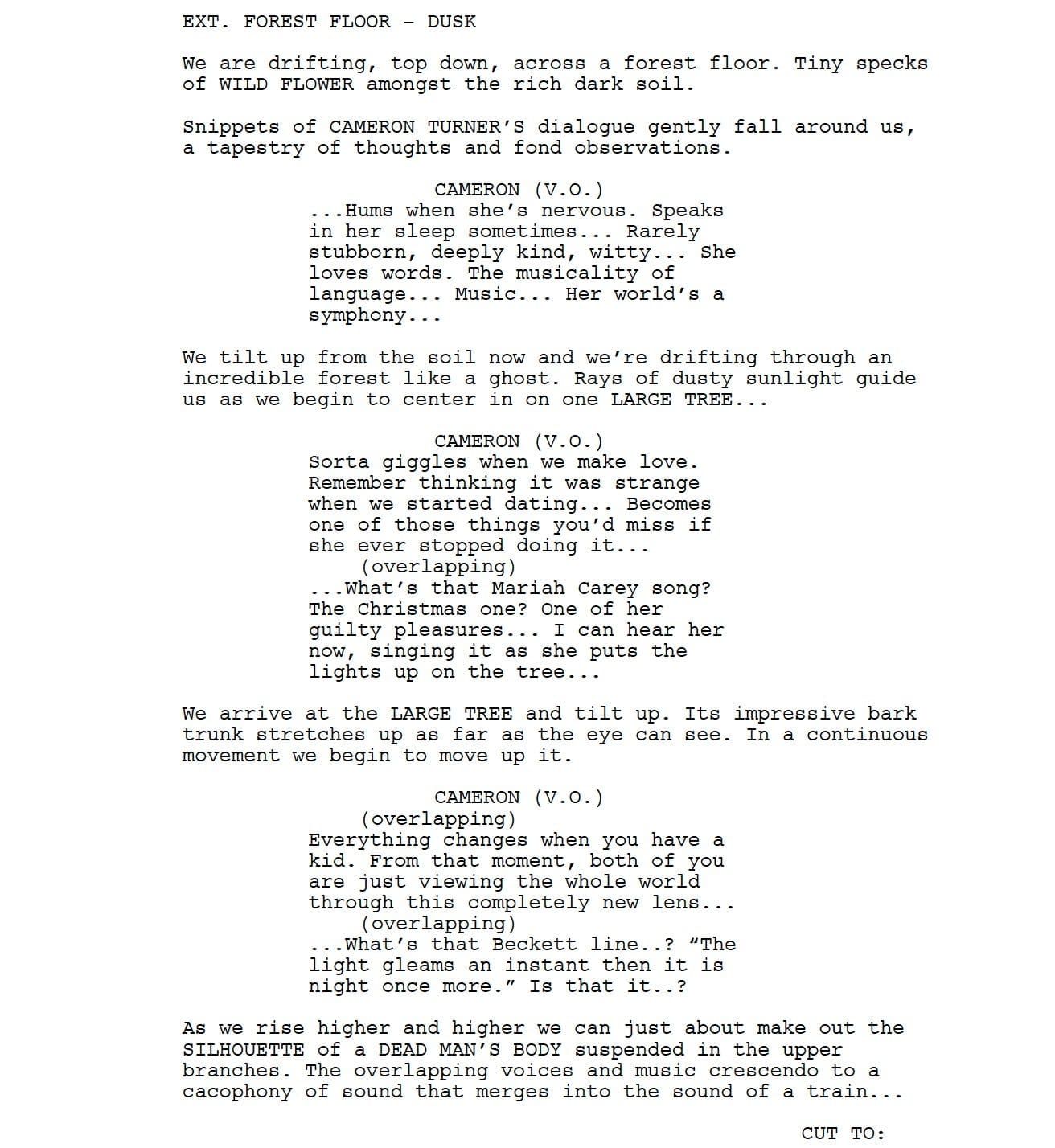 Page One: “Swan Song” (2021)