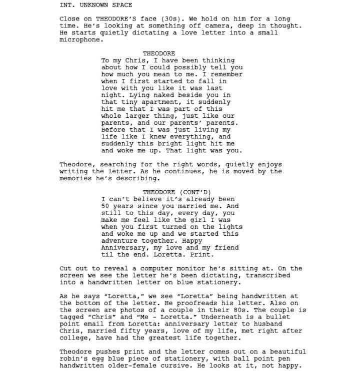 Page One: “Her” (2013)