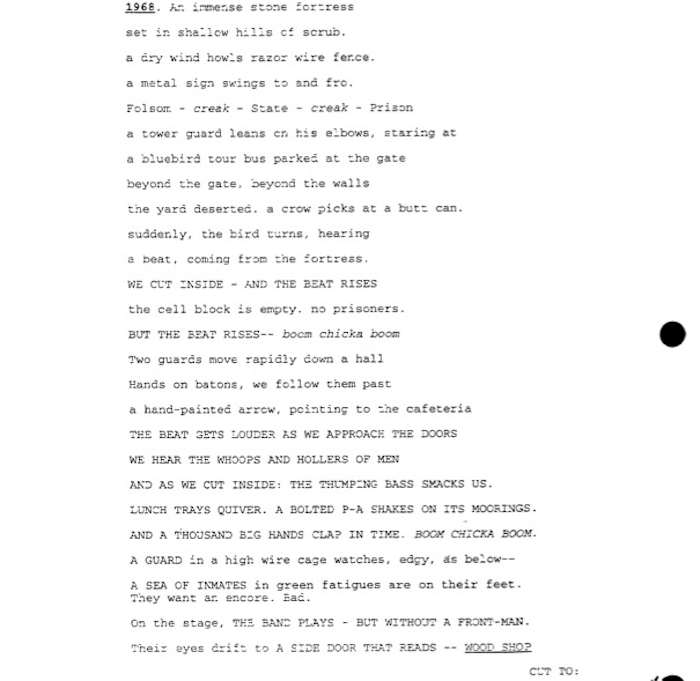 Page One: “Walk the Line” (2005)