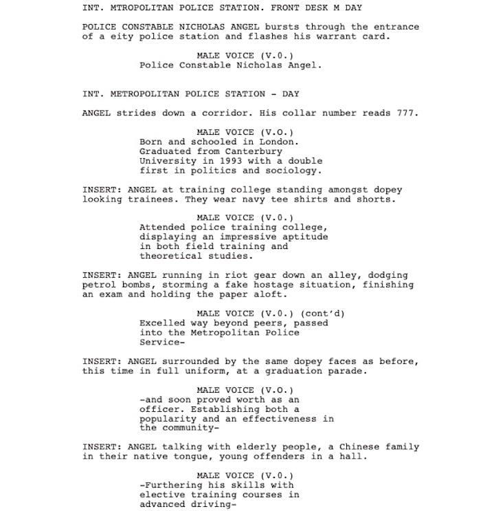 Page One: “Hot Fuzz” (2007)