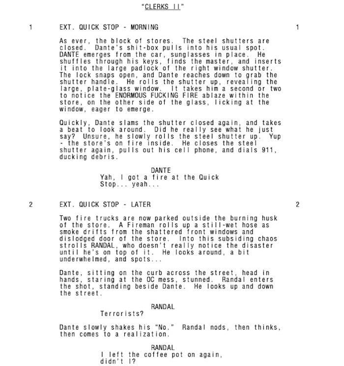 Page One: “Clerks II” (2006)