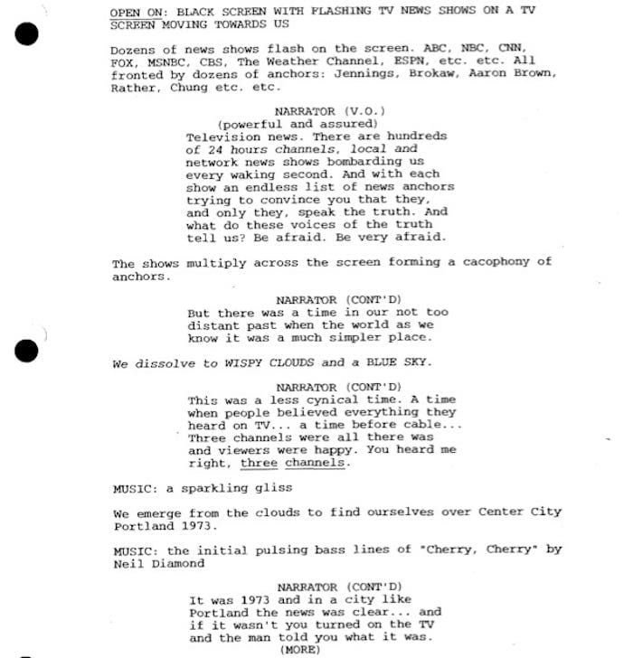 Page One: “Anchorman: The Legend of Ron Burgundy” (2004)