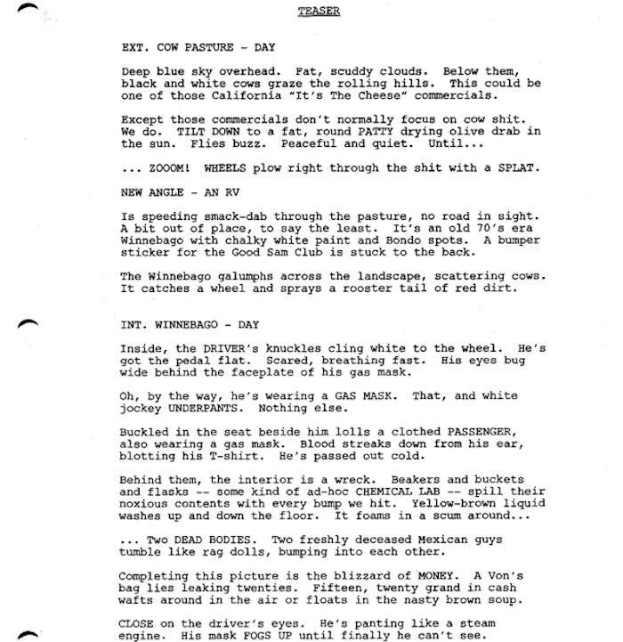 Page One: “Breaking Bad” (5/27/2005 — pilot)