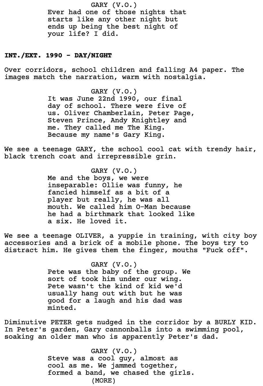 Page One: “The World’s End” (2013)