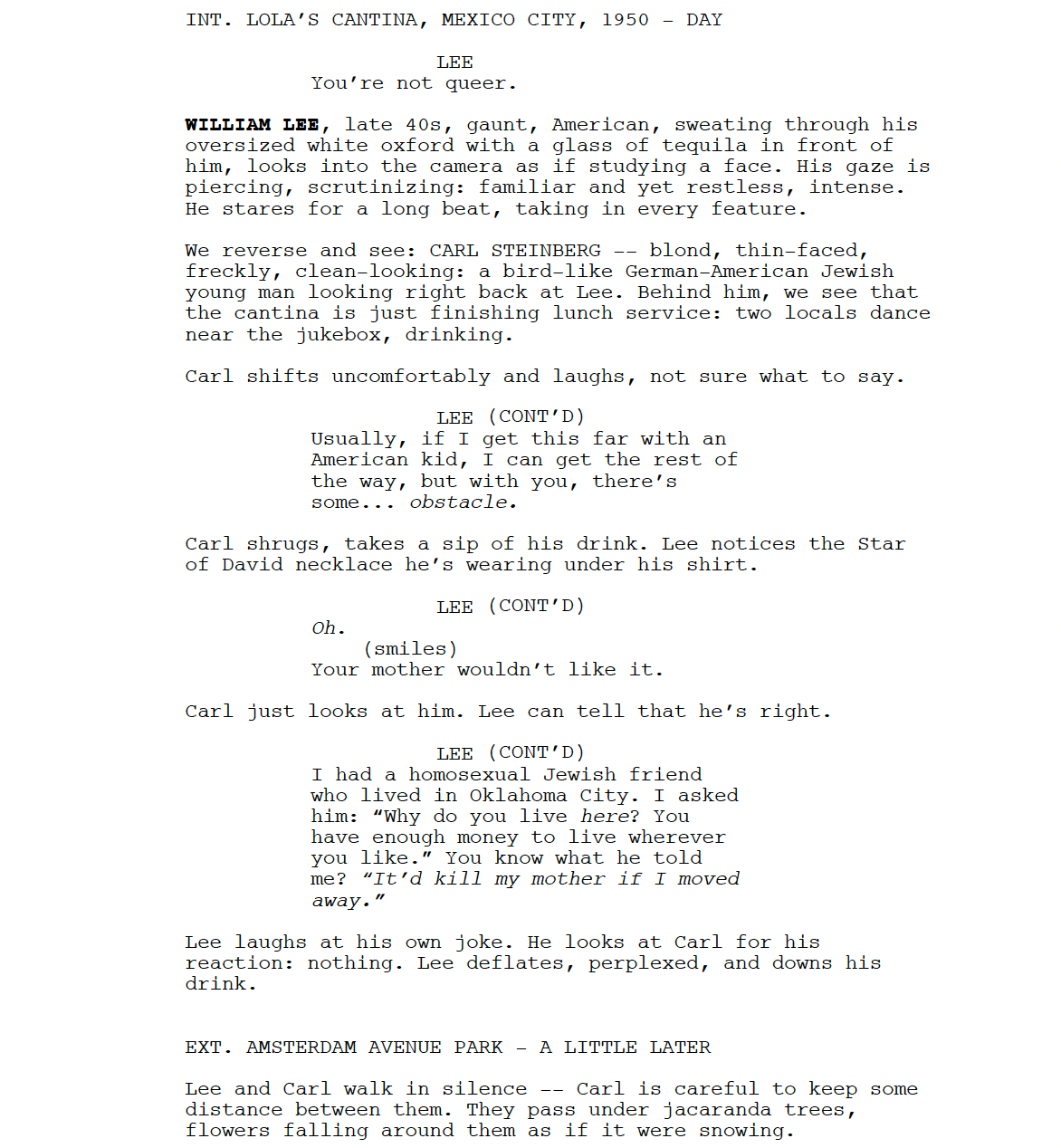 Page One: “Queer” (2024)