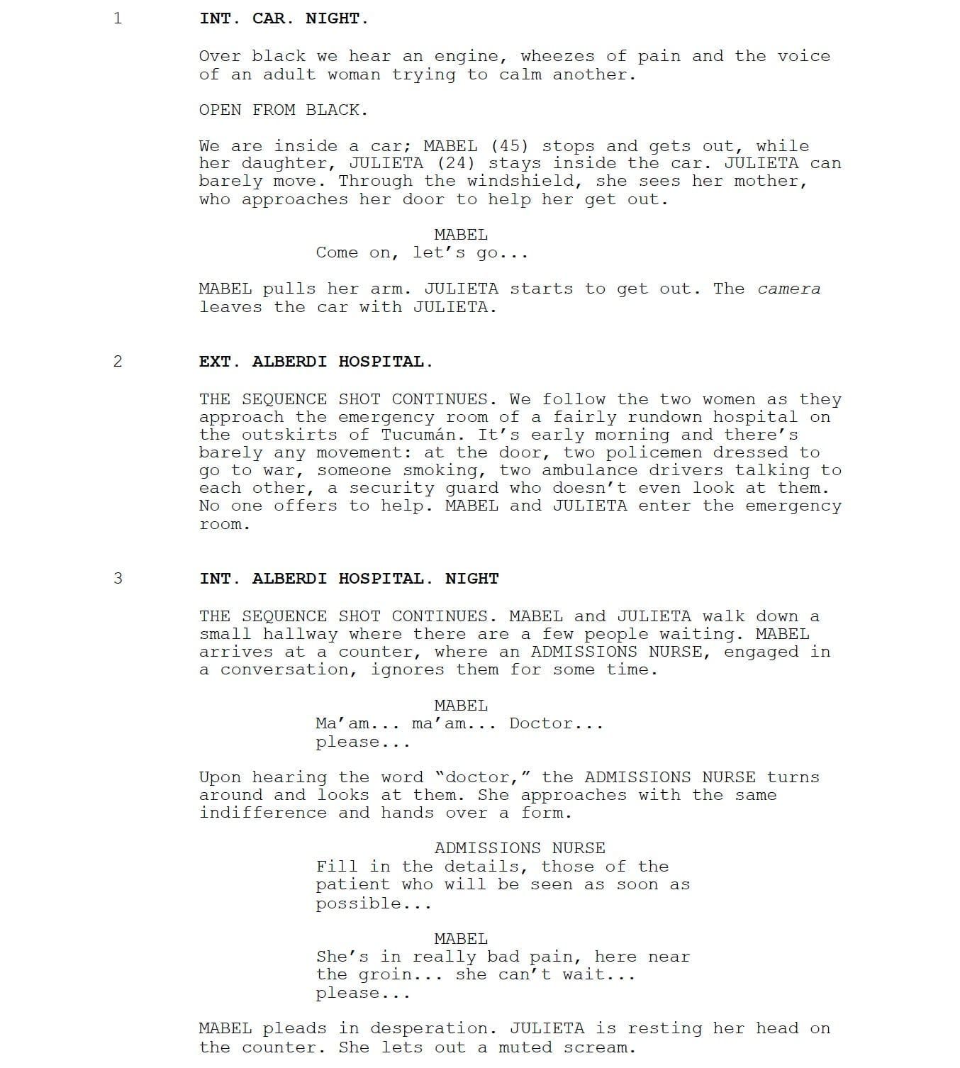Page One: “Belén” (2025)