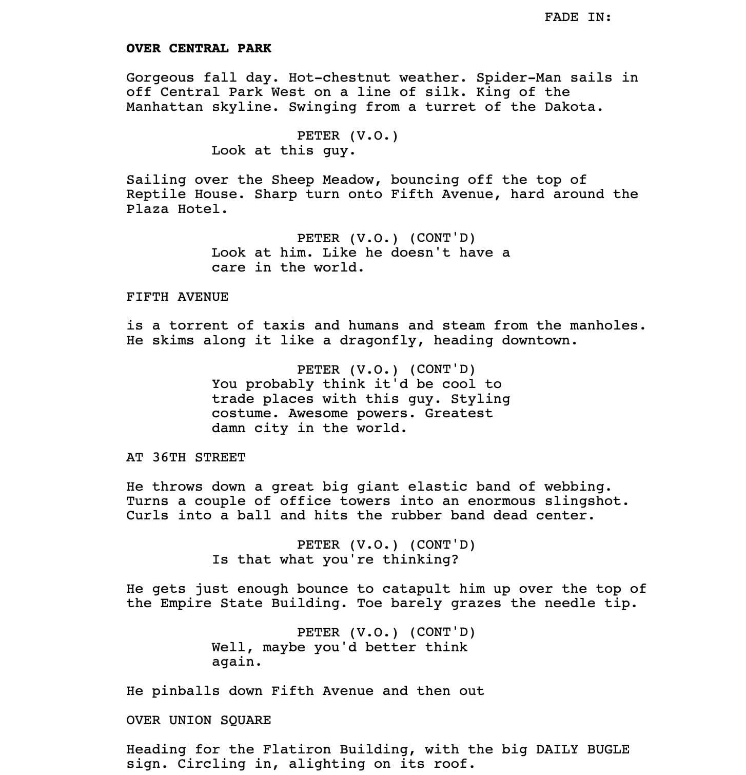 Page One: “Spider-Man 2” (2004)