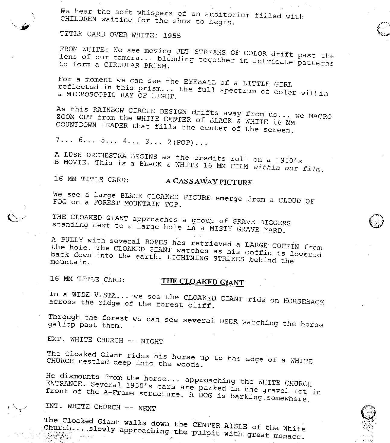 Page One: “Knowing” (2009)