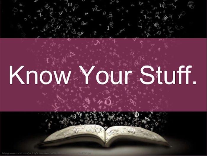 The Business of Screenwriting: Do you know your stuff?