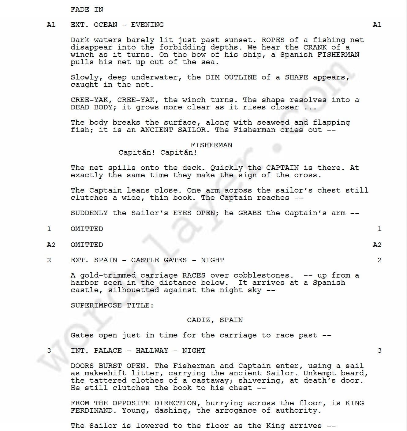 Page One: “Pirates of the Caribbean: On Stranger Tides” (2011)
