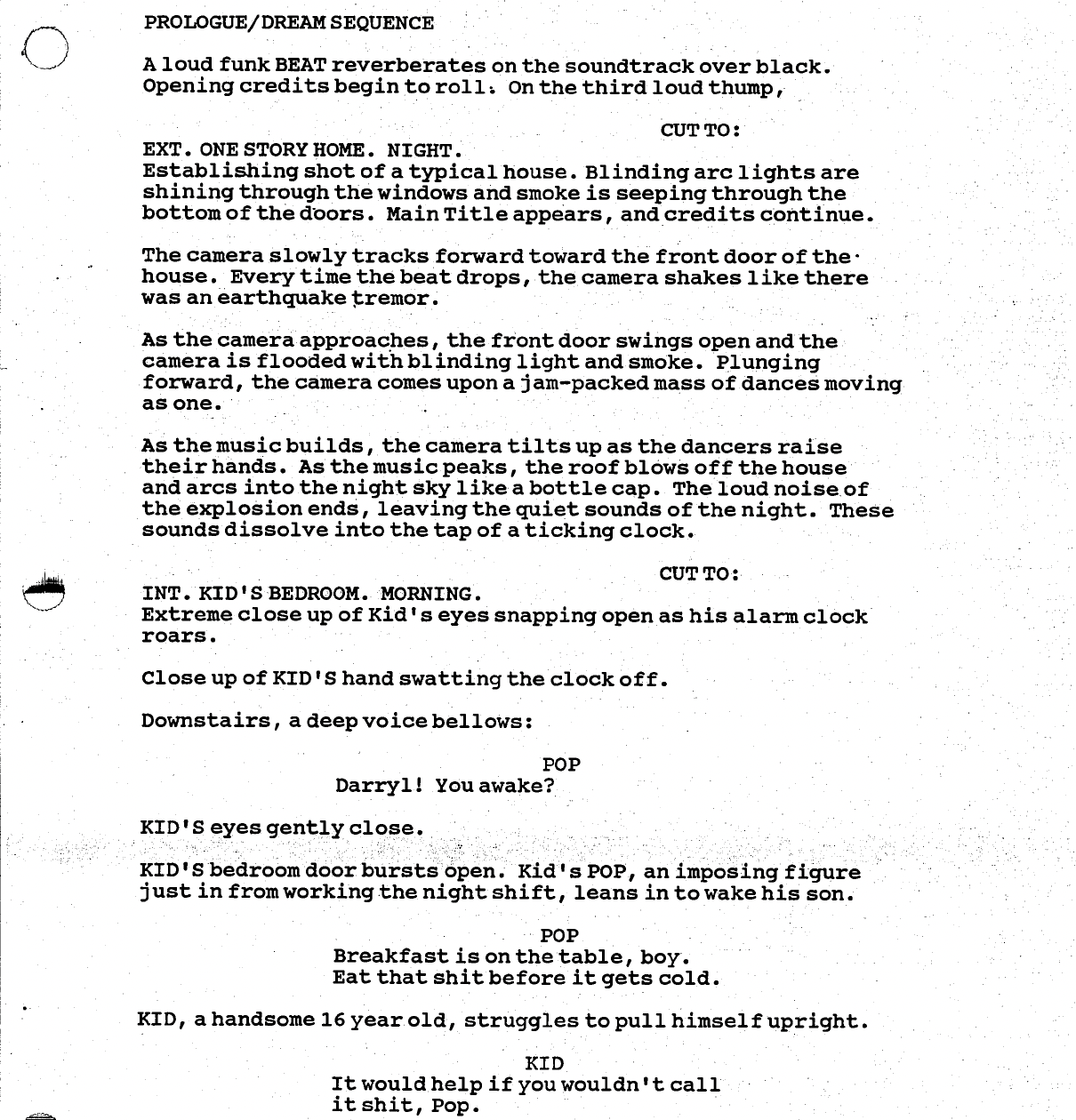 Page One: “House Party” (1990)