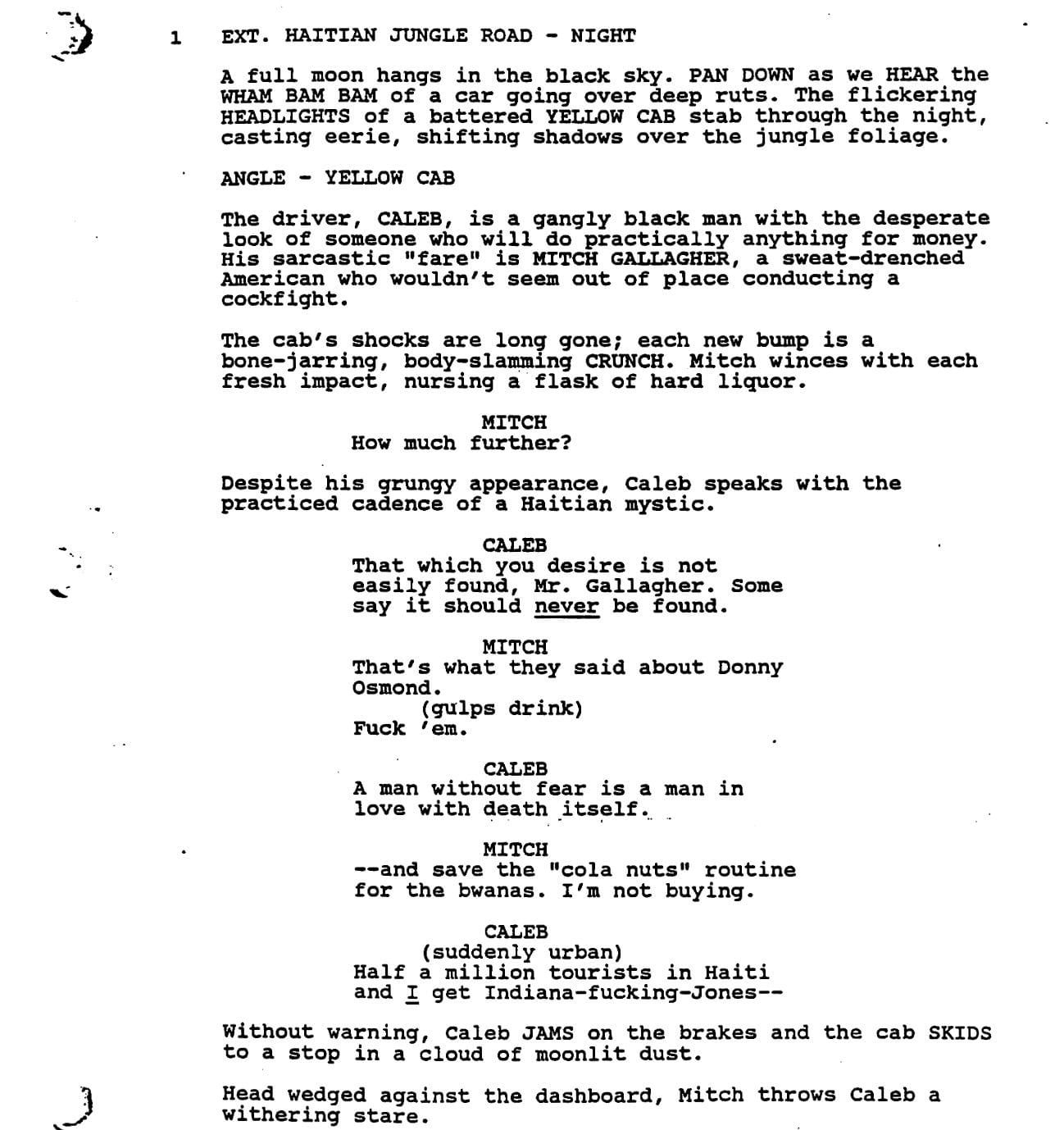 Page One: “The Mask” (1974)