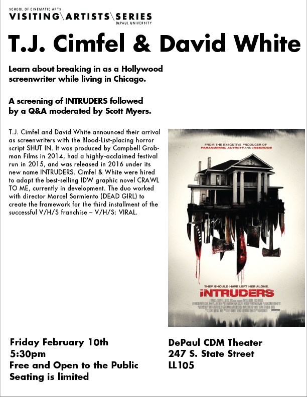 Interview (Video): T.J. Cimfel and David White