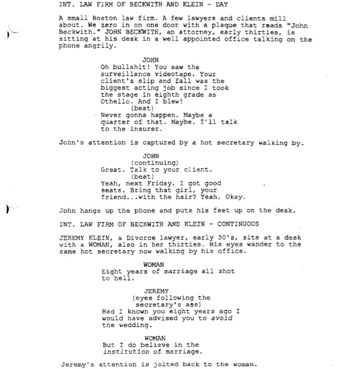 Page One: “Wedding Crashers” (2005)