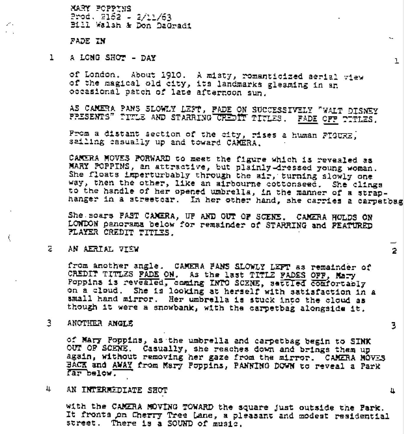 Page One: “Mary Poppins” (1964)