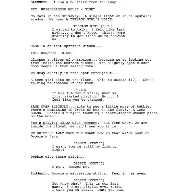 Page One: “Ouija” (2014)