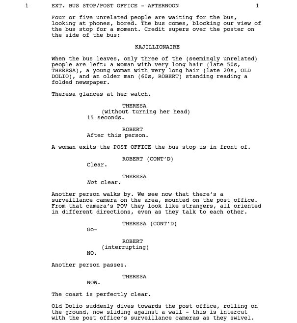 Page One: “Kajillionaire” (2020)