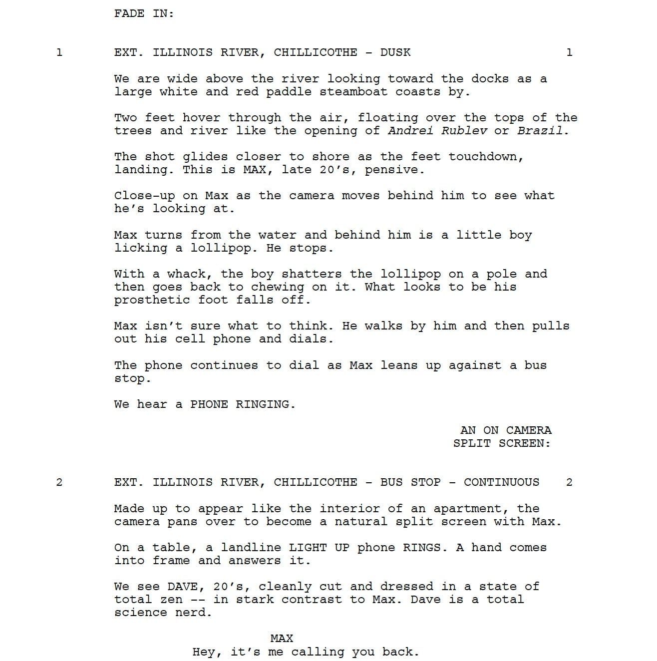 Page One: “Those Who Walk Away” (2022)