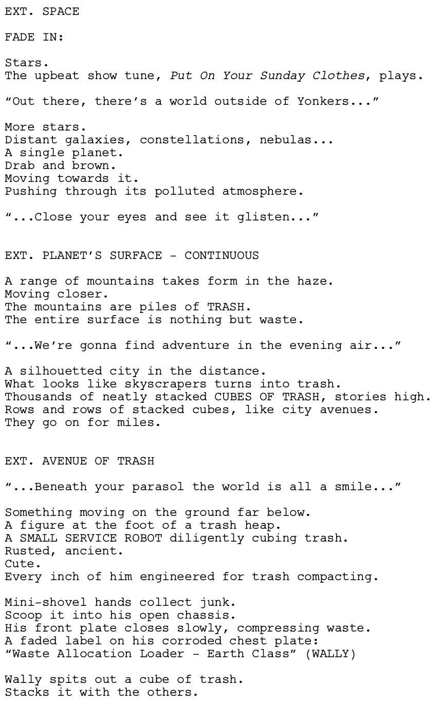 Page One: ‘WALL·E’ (2008)
