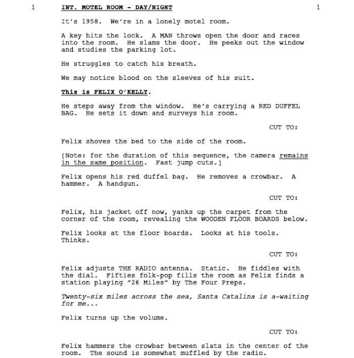 Page One: “Bad Times at the El Royale” (2018)