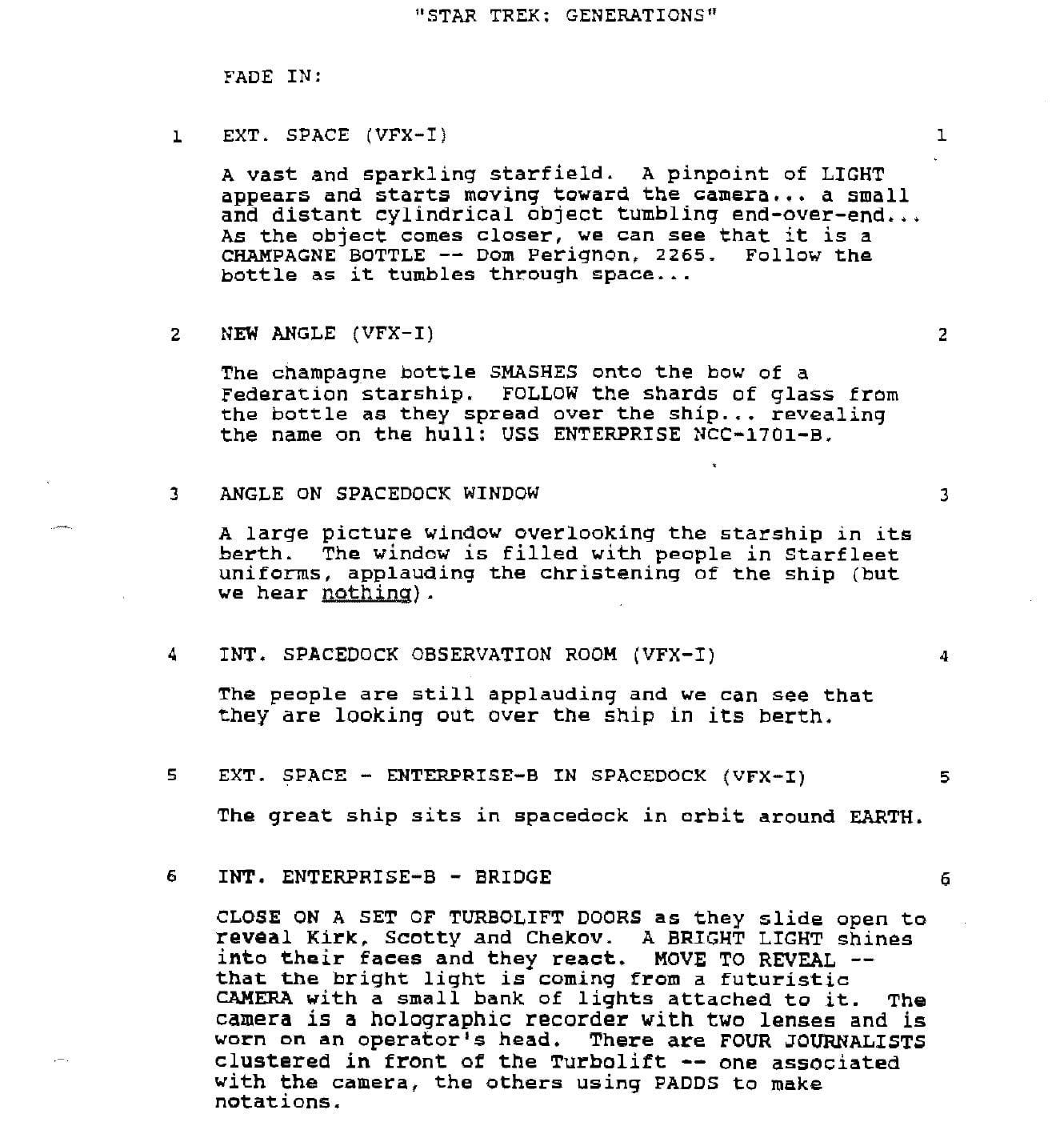 Page One: “Star Trek: Generations” (1994)