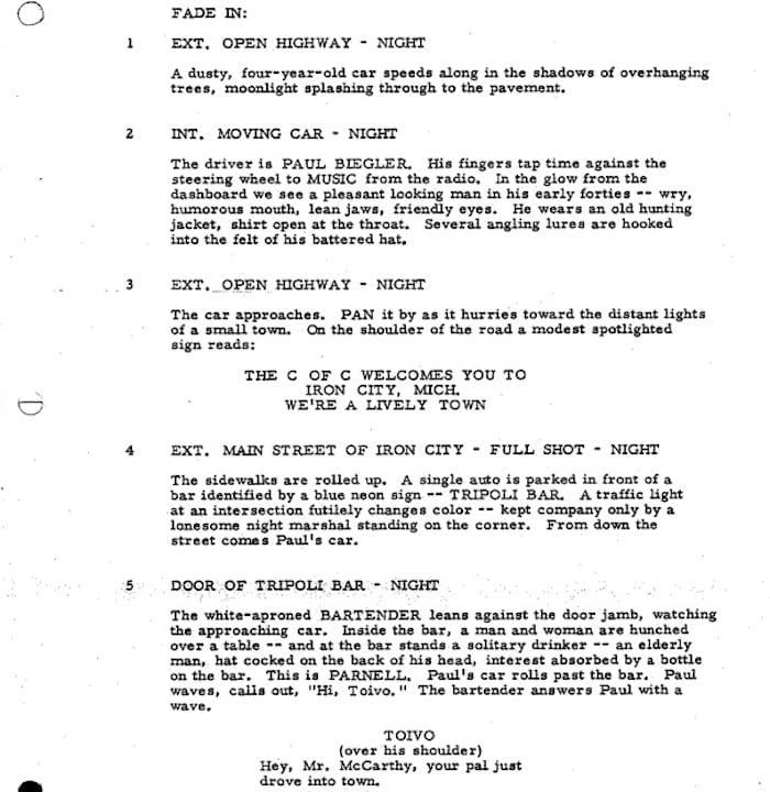 Page One: “Anatomy of a Murder” (1959)