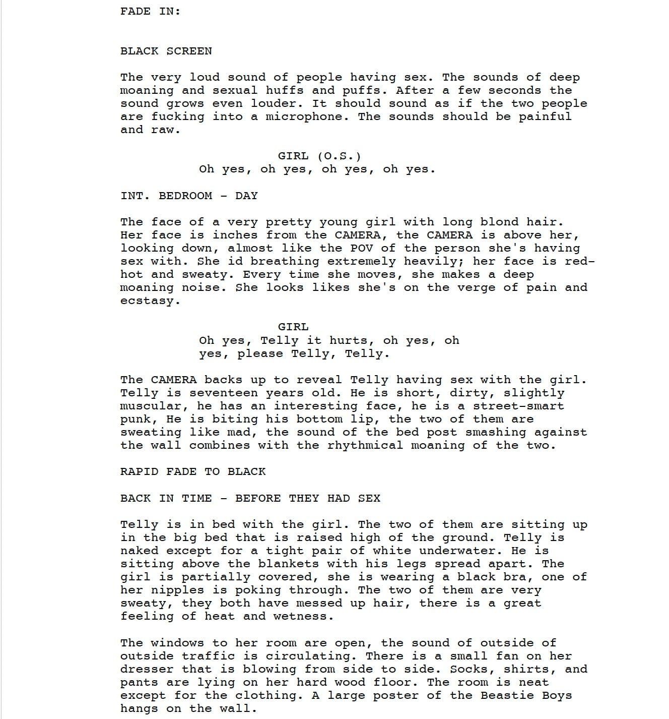 Page One: “Kids” (1995)